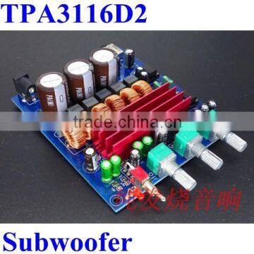 2.1 channel HIFI Sound Digital Car Amplifier Subwoofer Module Circuit Boards TPA3116D2 ,2X50+100W