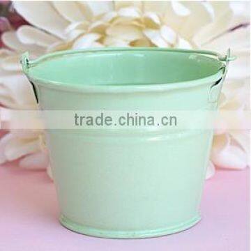More Colors High Quality Mini Tin Pail Favors