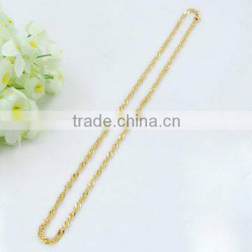 Factory Price stainless steel charm chain necklaces/gold chain jewelry