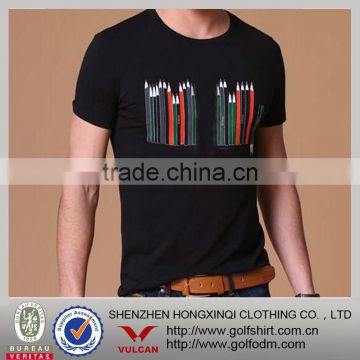 t shirts with printing logo custom fashion and comfortable