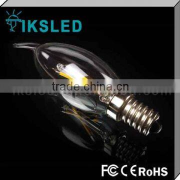 LED Filament Bulb Clear E14/E27 2W/4W,LED filament bulb