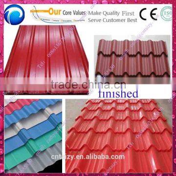 New Design Corrugated Sheet Metal Roof Making Machine photo-4