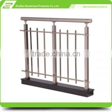 aluminum stainless steel removable porch handrail system /balcony balustrades railing designs/ removable stair handrail system