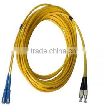 3.0mm Singlemode 9/125 Duplex SC-FC Fiber Optical Jumper 5M