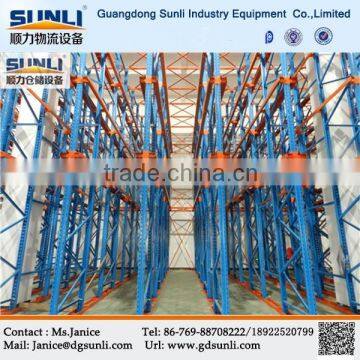 Warehouse Pallet Pipe Drive-in Storage Racking System photo-6