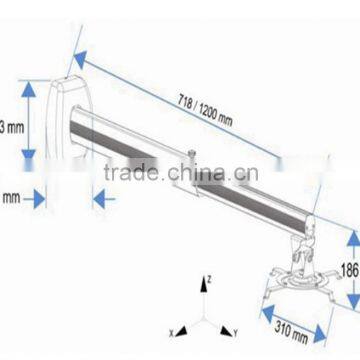 Short Throw Projector Mount Wall Ceiling