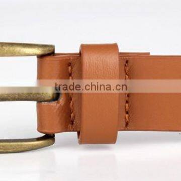 Brown Rivet Studded Belt For Female Leather SWF-15062934 photo-4