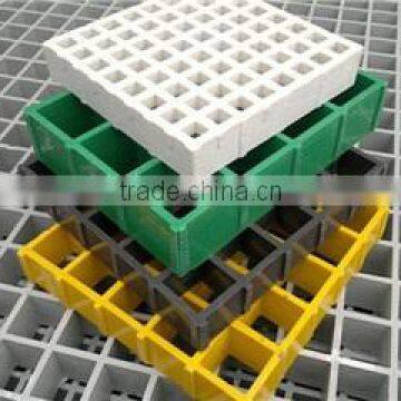 square molded fiberglass grating
