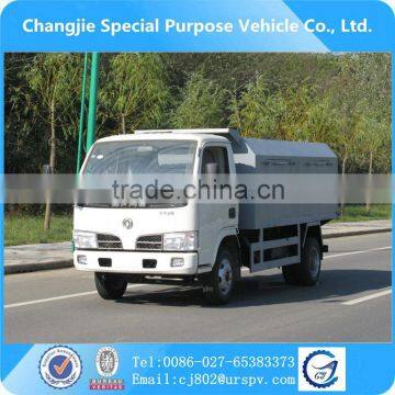 Sinotruck howo Foton Dongfeng mini dustbin detachable garbage truck for sale in Kenya