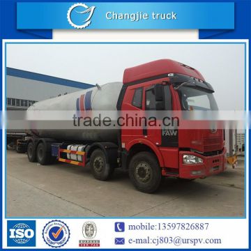 Alibaba China top sale bottom price 35.5cbm lpg truck for sale