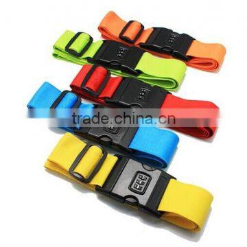 Simple printing code lock luggage belt