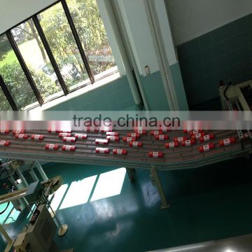 Tabacoo industry transfer production line uplifting conveyor system