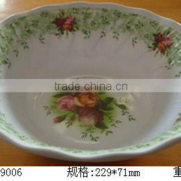 Melamine nice design plastic cheap soup bowl