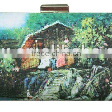 Fashion Ladies Clutch Purse, Modern Printed Case, D618S110003