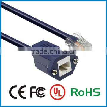 APBG RJ45 male to female cat5e cat6 cat6a patch cord network extension cable