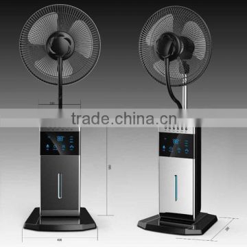 Electric water misting fan blower