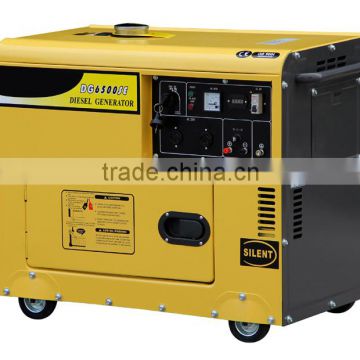 Portable 5kva Silent Type Electric Diesel Generator