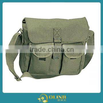 Military Cotton Canvas Ammo Shoulder Messenger Bag