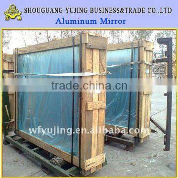 1mm-6mm High Reflective CLEAR ALUMINUM MIRROR With CE&ISO Certificate