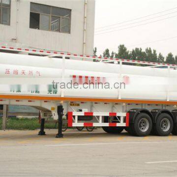 CNG semi trailer gas transport vehicle gas tanker shengrun auto Shandong