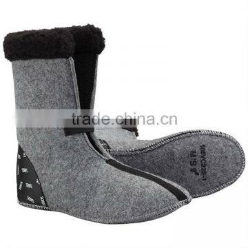 Various Sizes Felt Snow Boot Liners for Men