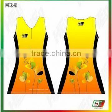 Custom factory price sublimation womens tennis dress