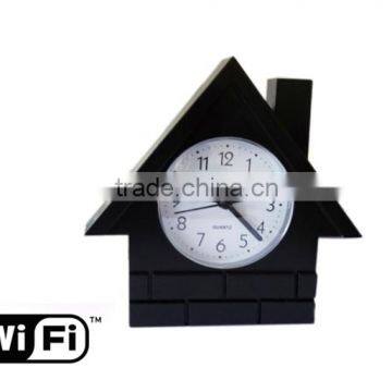 Wi-Fi support Android and IOS system remote monitor DVR PC house clock hiddem camera