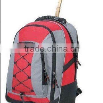 Trolley backpack,fashion Trolley back bag