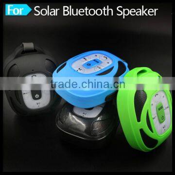 Portable Solar Wireless Music Player Bluetooth Speaker with Built-in Micphone