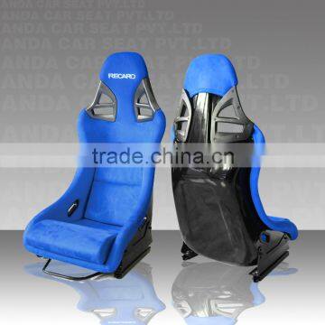 RECARO Strongest and Durable Blue Suede Sport Racing Seat/Sport Seat AD-911/FRP