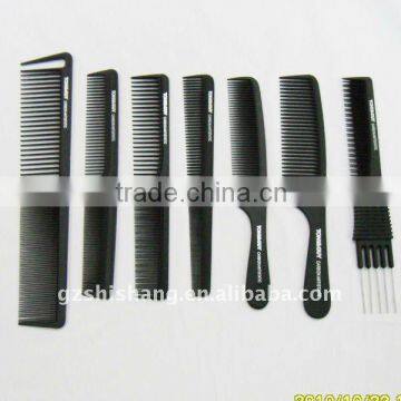 professional hair cutting comb salon carbon comb