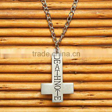 Cosplay Death Note Unisex Cross Logo Necklace Pendant Punk Style