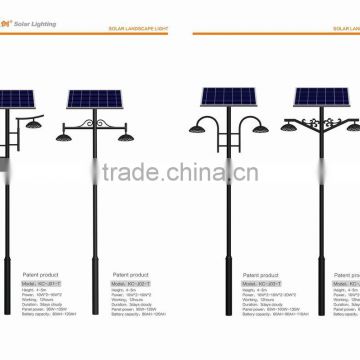 Solar led garden light 3.5m high whole set