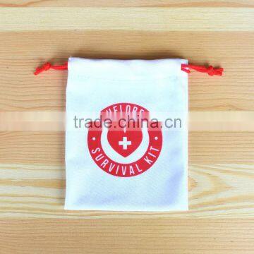 Cheap Custom Cotton Dance Shoe Dust Bag Wholesale photo-4