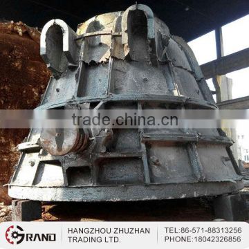 C45 precision casting high quality custom slag bucket drawing for sale