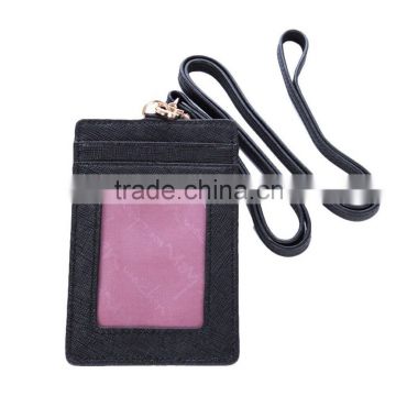 2014 stylish new design necklace card holder crepe holder with string