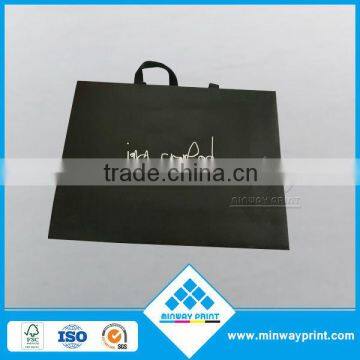 Black paper bags with handle