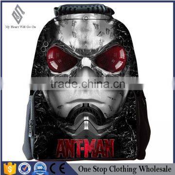 2016 new hot ANT-MAN bag cartoon superhero ant man multifunctional burden backpack mail