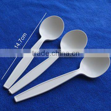 OEM Design High Quality biodegradable plastic soup spoon