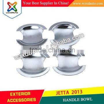 SET ABS CHROME DOOR HANDLE BOWL INSERTS COVER HANDLE BOWL FOR VW JETTA 2013