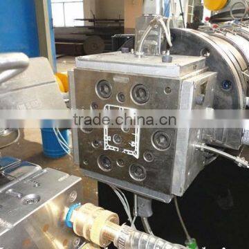 Plastic Wpc Pvc Profile Machine Extruder Line photo-3