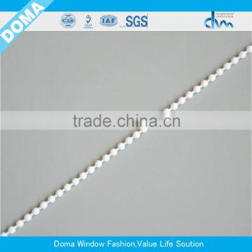 plastic chain in different colors/roller blinds plastic ball chain /looped plastic chain