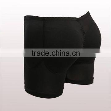 New Style Wholesale Hip Shaper Buttock Lifting Underwear Silicone Buttocks Padded Panties With Cotton Pad Beige Black photo-3