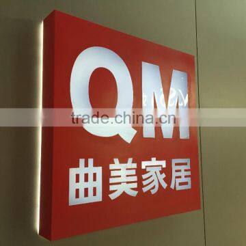 Customized Square LED Sign Board for Shop