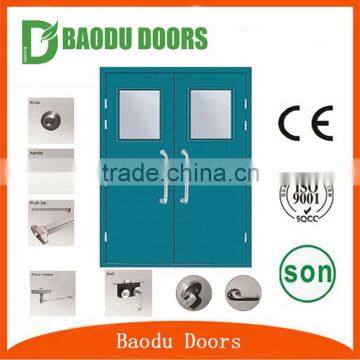 Commercial Double Steel Doors and Special Doors Type Fire Rated Steel Door photo-3