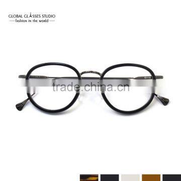 New Arrival Students Round Eyeglasses Frames Vintage Quanlity Optical Frames Spectacles Prescription Optical Frames 2172 photo-2