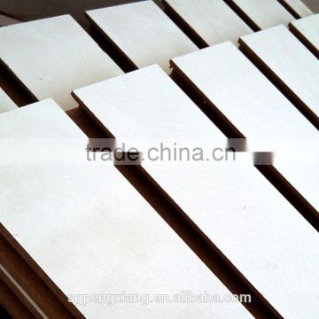 White MDF Slatwall Panel