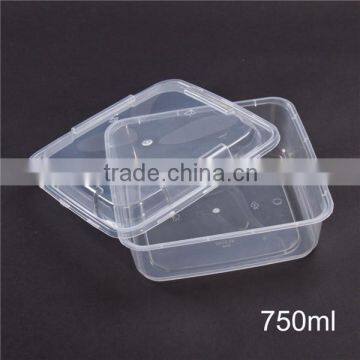 SM6-3103 PP food plastic container with clear lid