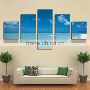 Sea Sand Beaches Blue Sky Group Canvas Prints photo-3