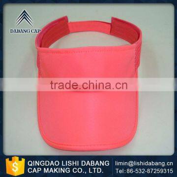 Excellent quality good quality colorful cheap and balck sun visor caps